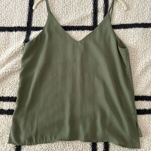 Olive Green Women's Camisole Top